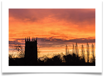 14_Sunrise over Lymm Dam print - Kevin Shade